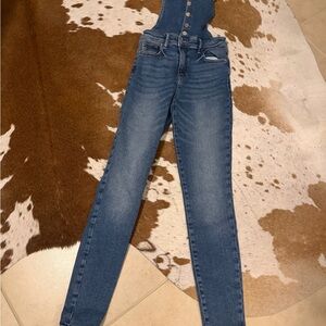 Guess High-Waist Blue Women’s Jean overalls